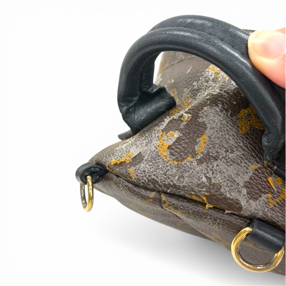 Louis Vuitton Palm Springs Mini Backpack Monogram Auth - Picture 6 of 16
